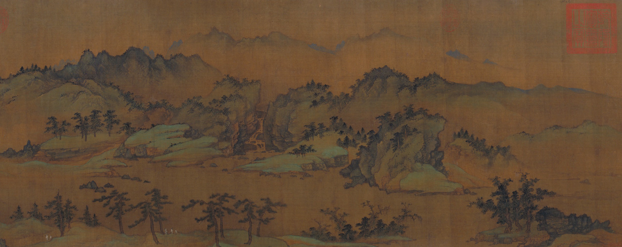 图片[1]-Picture scroll of Shangqi Spring Mountain-China Archive